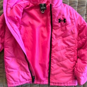 Under Armour Bright Pink Quilted Jacket